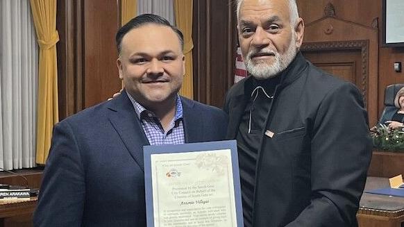 South Gate role model receives recognition for his work with those in need